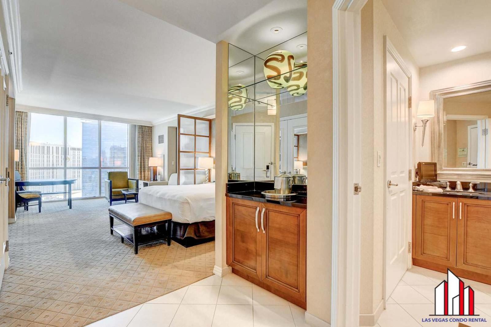 Mgm Signature-25-611 Strip View Jacuzzi Studio Las Vegas Bagian luar foto